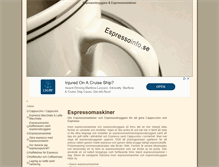 Tablet Screenshot of espressoinfo.se